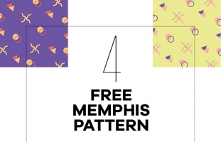 Free Memphis Pattern Set