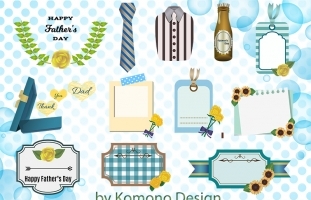 FREE Clip Art Set for Father's Day