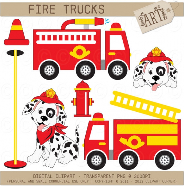 clip art fire truck free - photo #25
