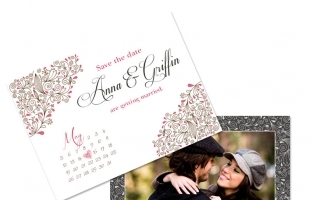 Save The Date PSD Template 105