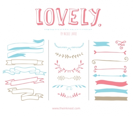 Lovely (Clipart)