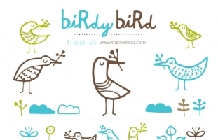 Birdy Bird (Clipart)