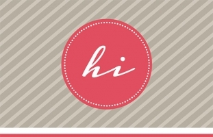 Pink Hi Card