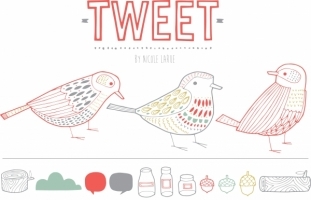 Tweet (Clipart)