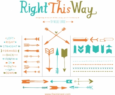 Right This Way (Clipart)