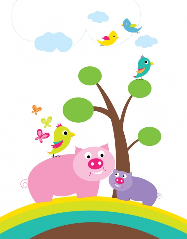 Download Pigs Wall Art 