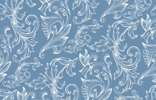 Blue Paisley