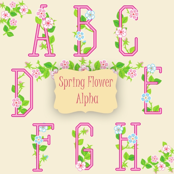 Download  Holiday Spring Easter Digital  Alpha 