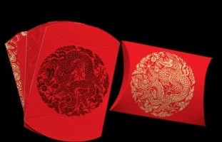 Red Dragon DIY Pillow Box