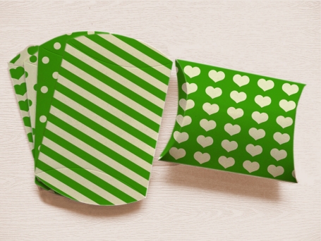 Green Love DIY Pillow Box