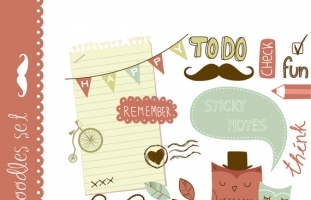 20 Cute Clip Art Elements