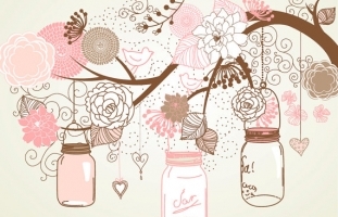 Mason Jars & Flowers