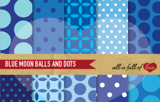 Blue Moon Balls & Dots