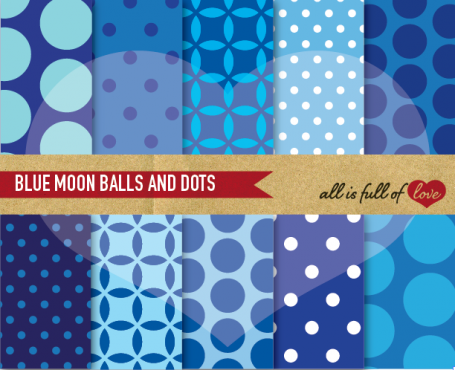 Blue Moon Balls & Dots