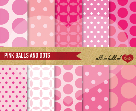Pink Balls and Dots