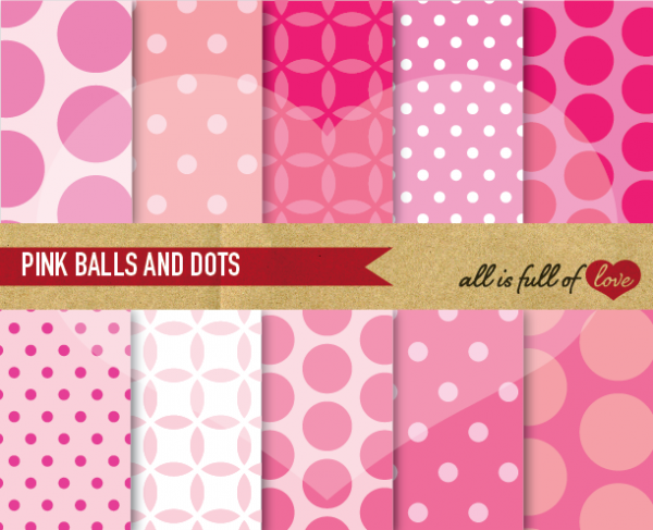 Download Pink Balls and Dots 