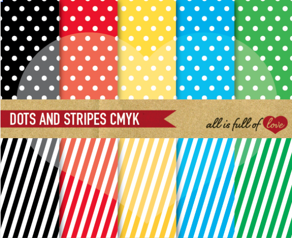 Download Dots and Stripes CMYK 