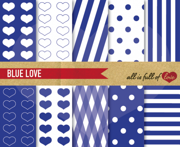 Download Dots and Stripes Navy 