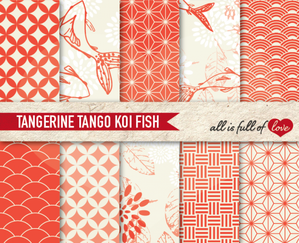 Download Tangerine Koi Fish Backgrounds 