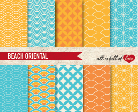 Beach Oriental Backgrounds