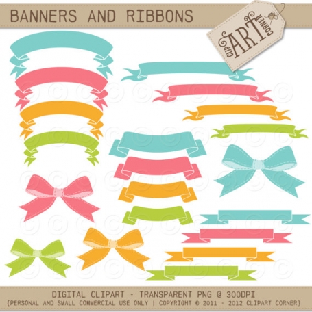 Ribbons Banners SHS4