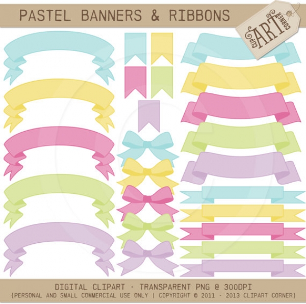 Download Ribbons Flags Pastel 