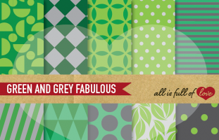 Green & Grey Fabulous