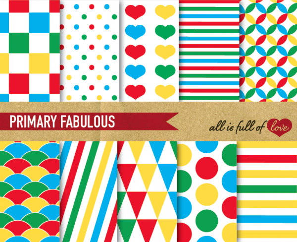 Download Geometric Patterns Red Green Blue Yellow 