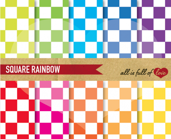 Download Square Rainbow Backgrounds 