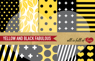 Yellow & Black Fabulous