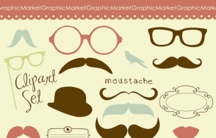 Mustache Clip Art