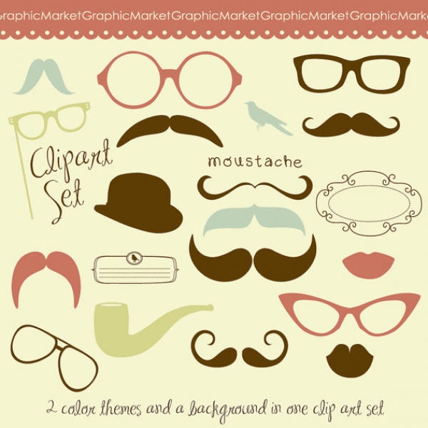 Download Mustache Clip Art 