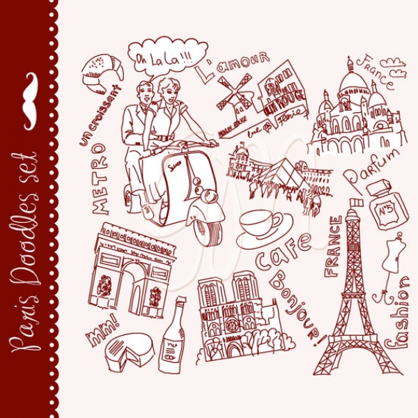 Download Paris Clip Art & Paper Set II 