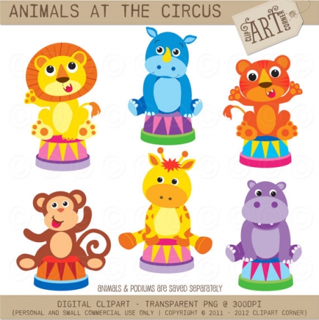 Animals At The Circus