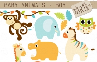 Baby Animals Boy