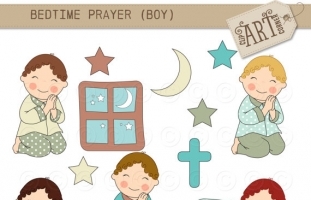 Bedtime Prayer Boy
