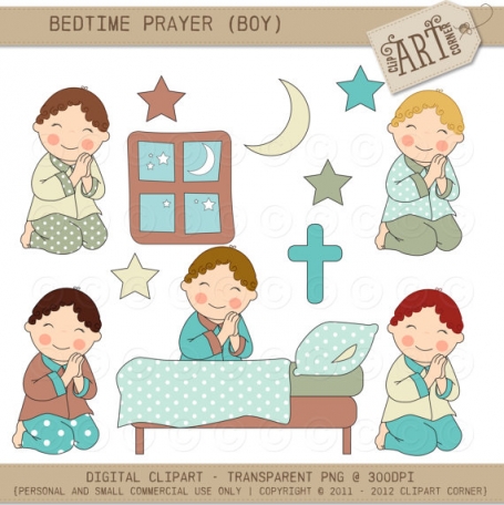Bedtime Prayer Boy