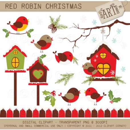 Christmas Red Robin