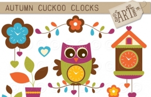 Fall Cuckoo Clock
