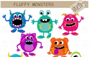 Fluffy, Fuzzy, Cuddly Monsters