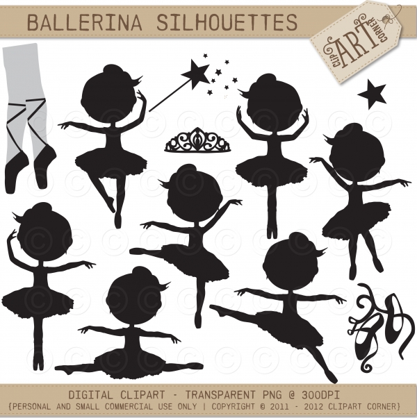 Download Little Ballerina in black  