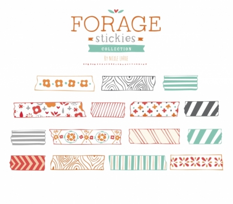 Forage Stickies (Clipart)