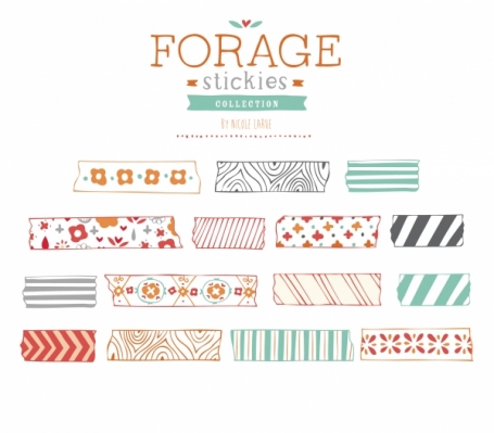 Forage Stickies (Vector)