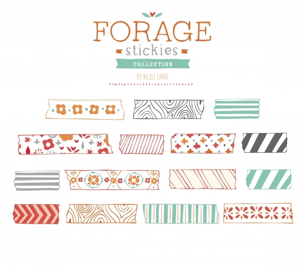 Download Forage Stickies (Vector) 