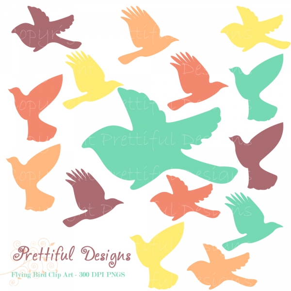 Download Flying Birds Clip Art 