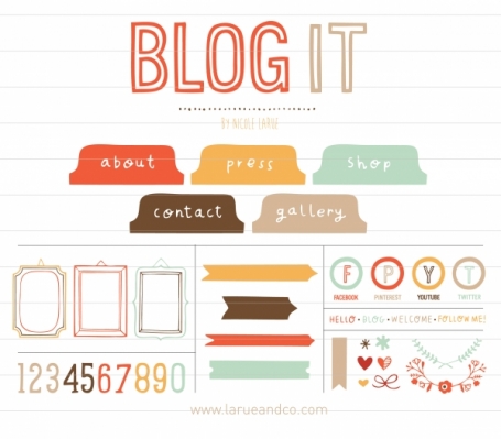 Blog It (Clipart)