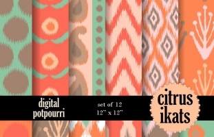 Citrus iKats Digital Papers