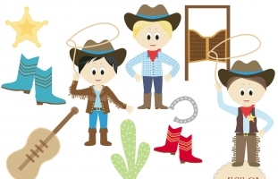 Cowboy Clip Art