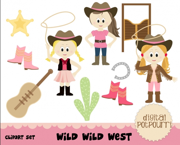 Download Cowgirl Clip Art 