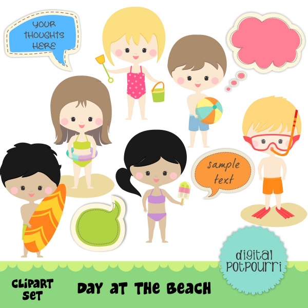 Download Beach Day Clip Art 